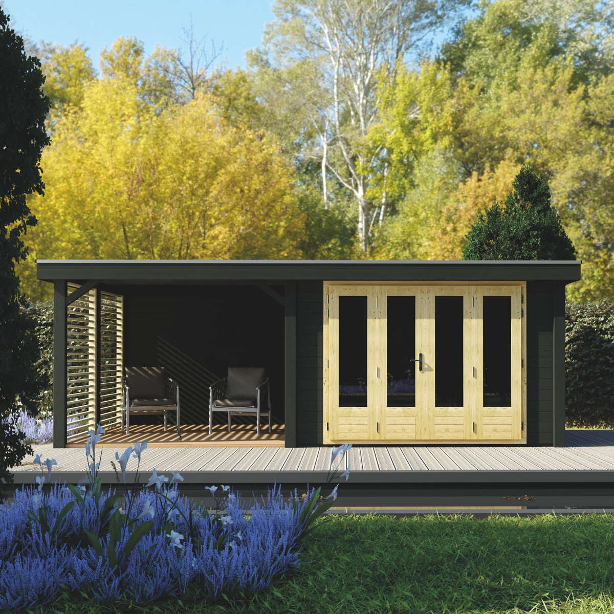 Buildings Sort Log Cabin Summerhouses | Wooden Summer Houses — Page 7 — Yorkshire ...
