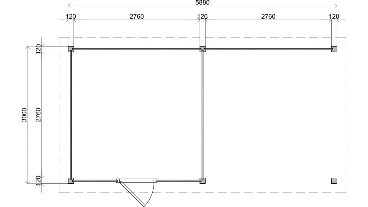 Leyburn 5.9m x 3m