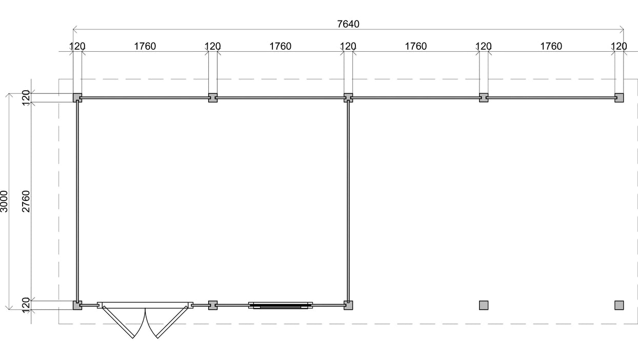 Ulrome 7.7m x 3m