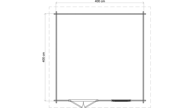 Reedness 4m x 4m