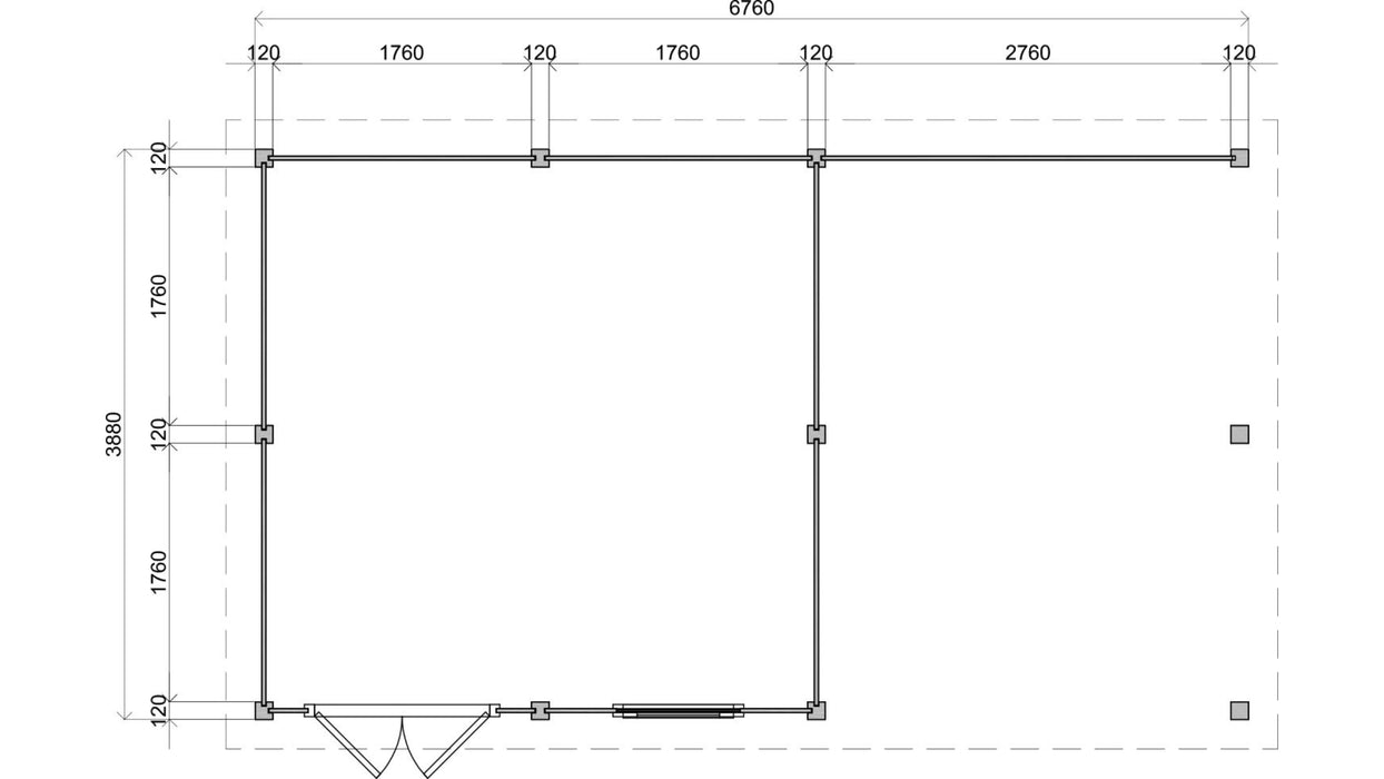 Welwick 6.8m x 3.9m