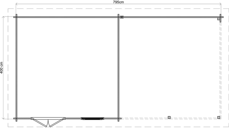 Sledmere 8m x 4m