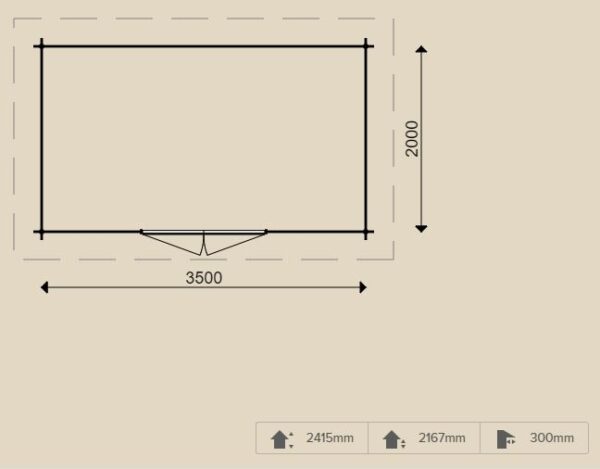 Log Cabin 25150