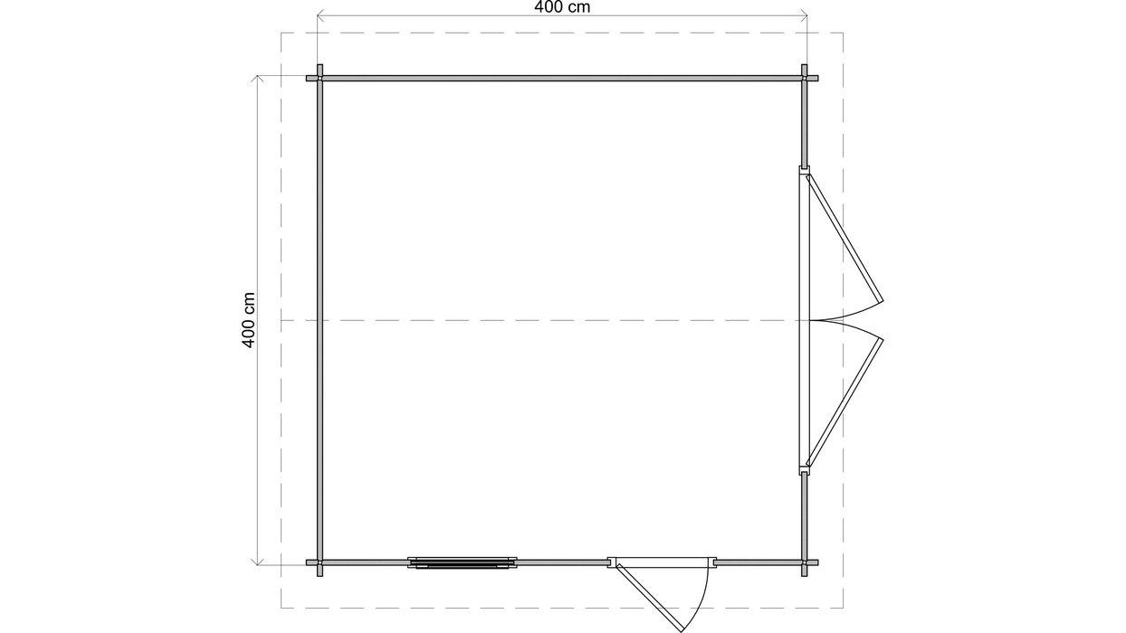 Welhambridge 4m x 4m