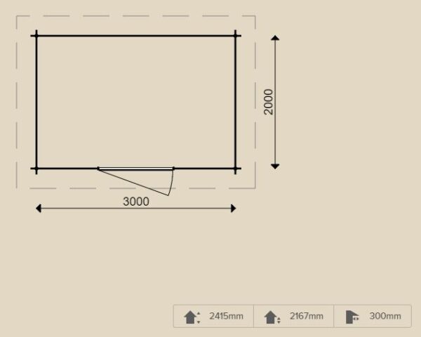 Log Cabin 28006