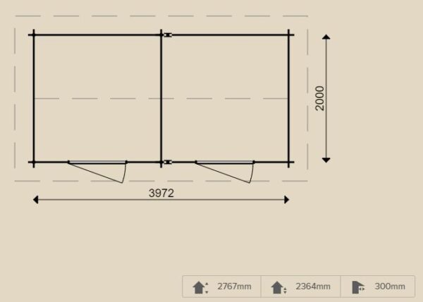 Log Cabin 28009