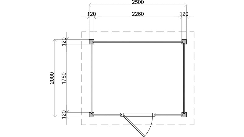 Bubwith 2.5m x 2m