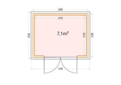 Dimensions for Eleganto 3024
