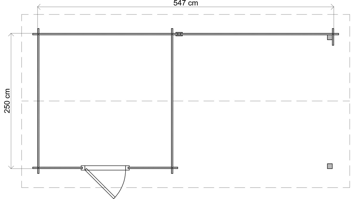 Brantingham 5.5m x 2.5m