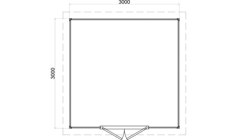 Nesfield 3m x 3m