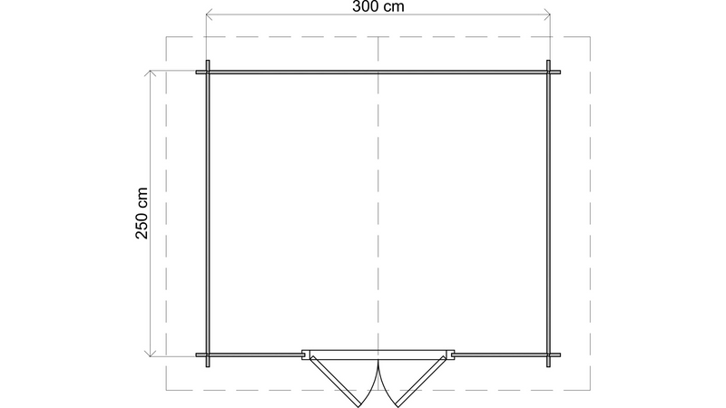 Dringhoe 3m x 2.5m
