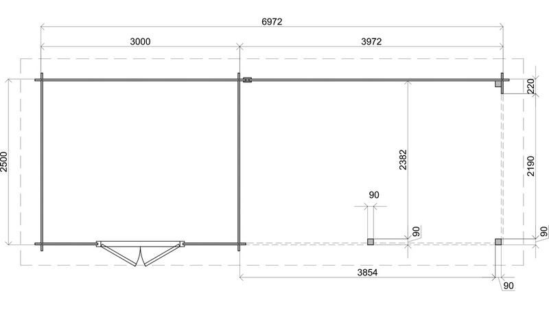 Gilberdyke 7m x 2.5m