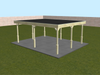 C1 Carport 3D Configurator Rendering