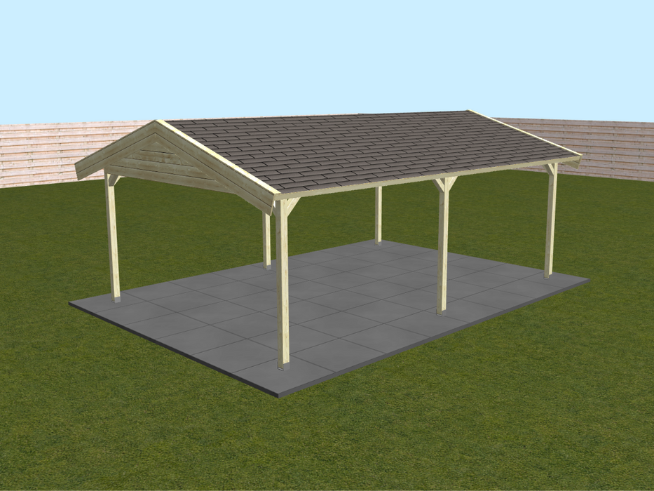 C2 Carport 3D Configurator Rendering