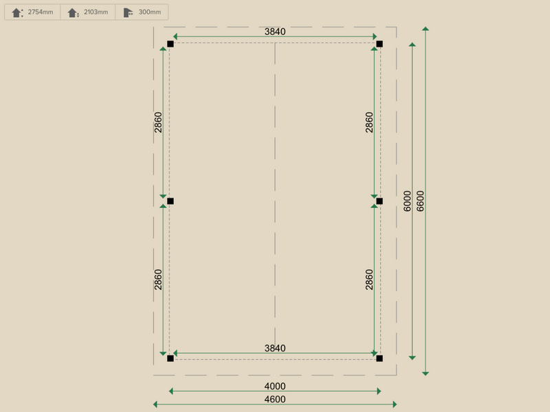 C2 Carport Dimensions