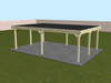 CP5 Carport 3D Configurator Rendering
