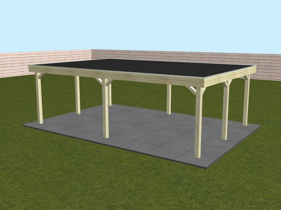 CP5 Carport 3D Configurator Rendering