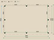 CP5 Carport Dimensions