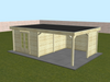 CP8 Carport 3D Configuration Rendering