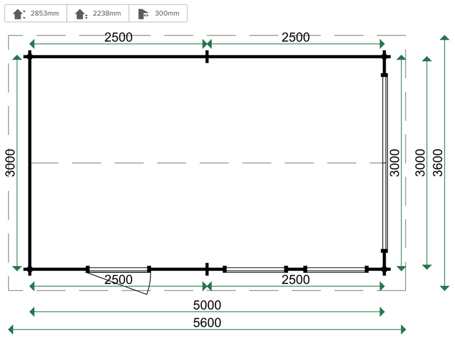 G1 Garage Dimensions