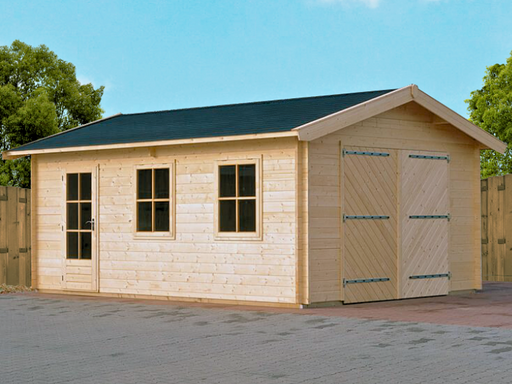 G1 Garage in a natural finish, viewed from the front