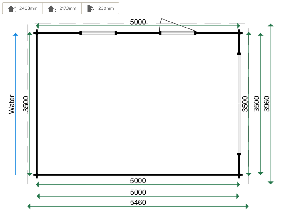 G2 Garage Dimensions