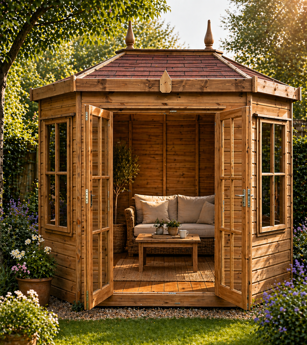 Hertfordshire Octagonal Summerhouse