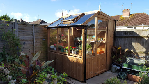 6 x 6 Jay Potting Shed in Thermowood finish