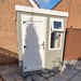 Composite Ryton Shed in Light Grey Finish