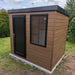 Composite Ryton Shed in Teak Finish