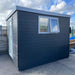 Composite Ryton Shed in Dark Grey Finish