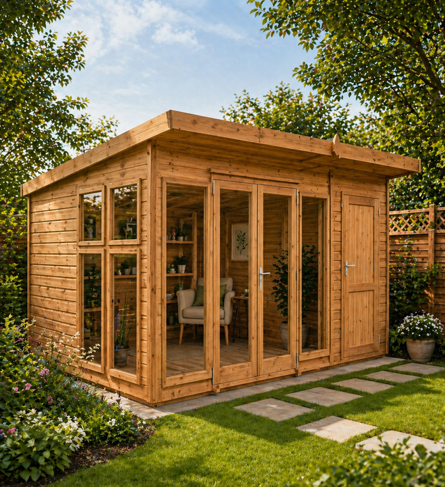 Sussex Combination Shed/Summerhouse 10ft Gable