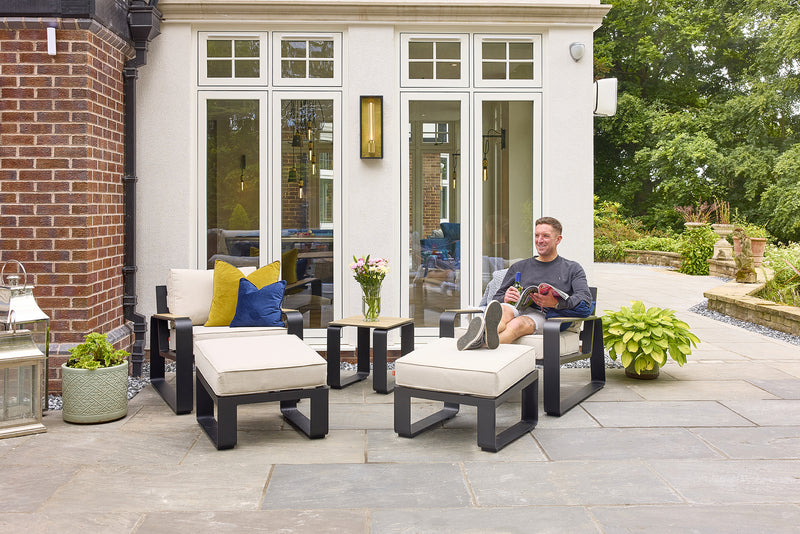Sandon Chair and Footstool
