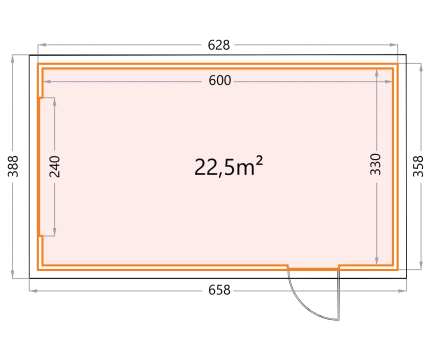 Dimensions for Garage 3663