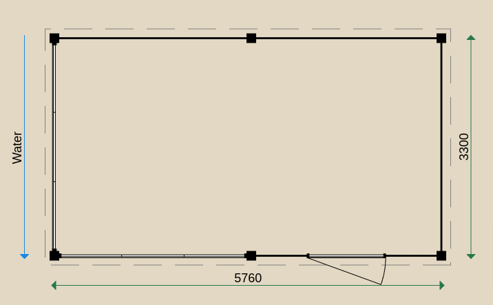 Dimensions for the PS71 Gazebo.