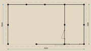 Dimensions of the PSD6 Summerhouse.