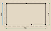 Dimensions of the PSL10 Gazebo. 