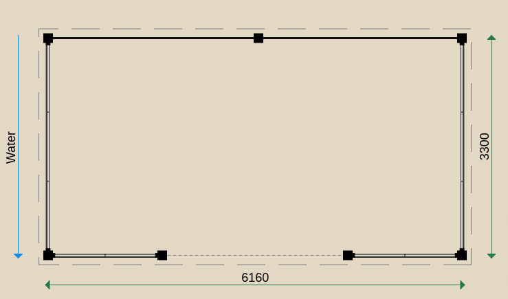 Dimensions of the PSL9 Gazebo