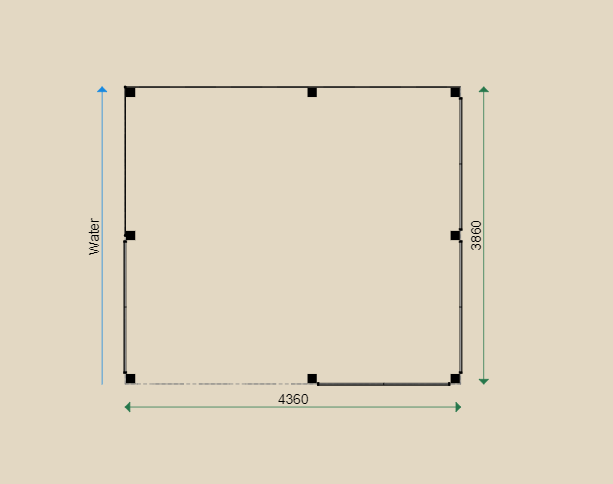 Dimensions of the PSML2 Summerhouse.