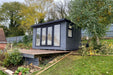 Dalbury composite summerhouse in grey finish