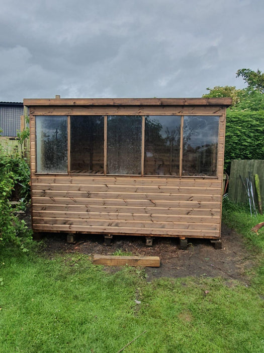 Lunar potting shed