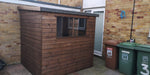 Standard Pent Lean-to Shed against a wall